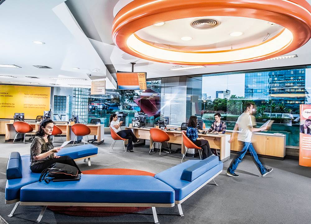 Foto de agência do Itaú