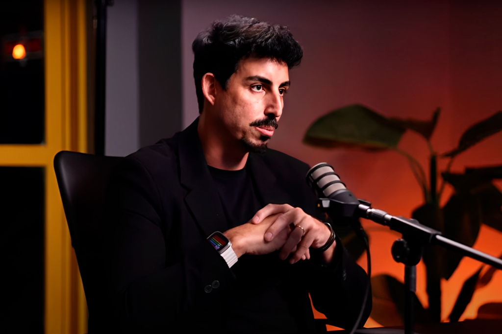 Foto da entrevistamos do Rafael Ferrari.